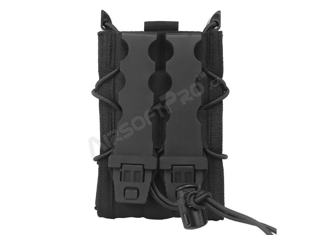 Self-locking M4 magazine pouch Tiger - Black [Imperator Tactical]