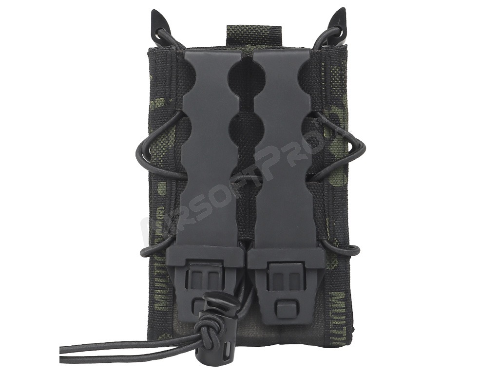 Self-locking M4 magazine pouch Tiger - Multicam Black [Imperator Tactical]