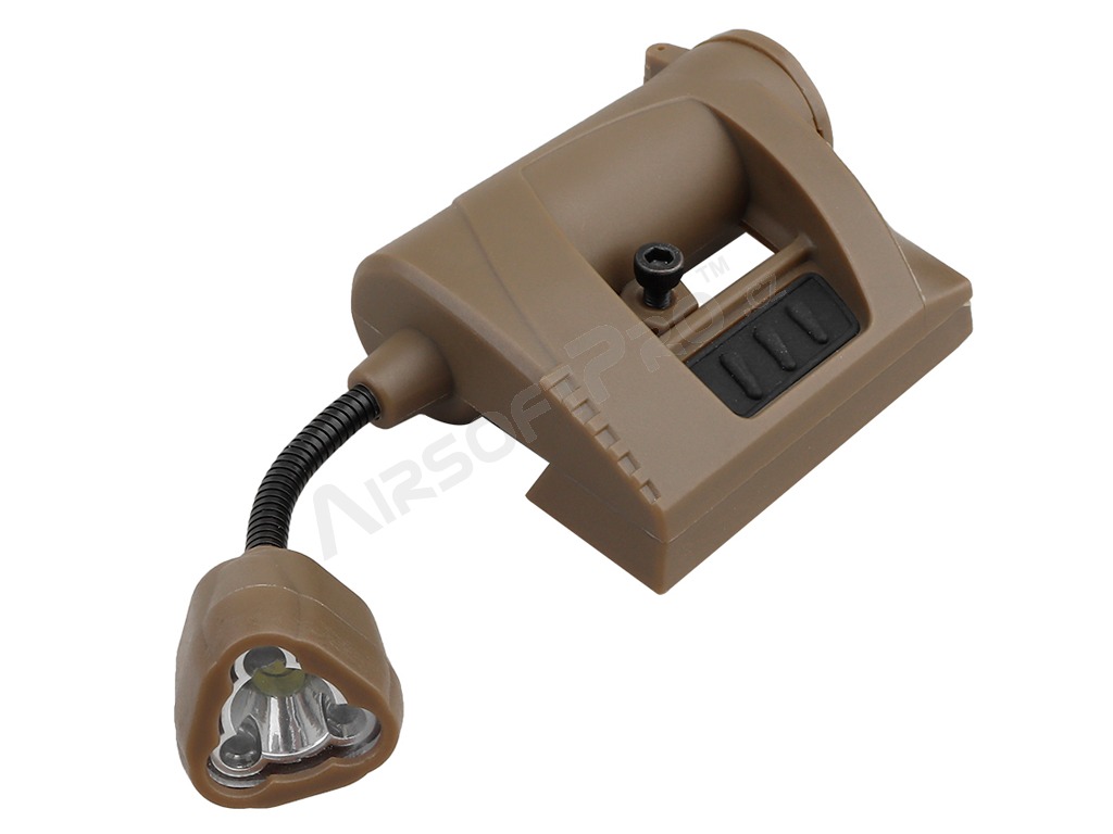 MPLS CHARGE Lampe de poche à LED avec support de casque - TAN
 [Imperator Tactical]