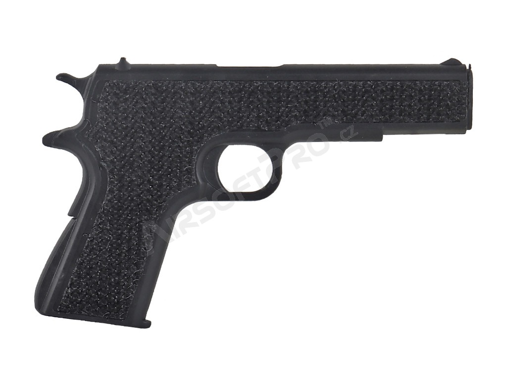 PVC 3D nášivka ve tvaru pistole 1911 - černá [Imperator Tactical]