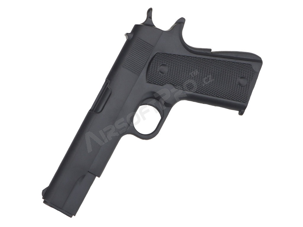PVC 3D nášivka ve tvaru pistole 1911 - černá [Imperator Tactical]