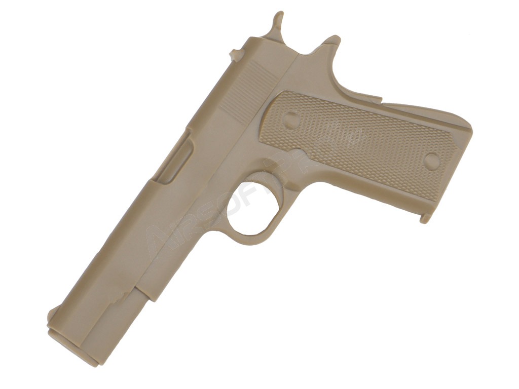 PVC 3D patch in the shape of 1911 - TAN [Imperator Tactical]