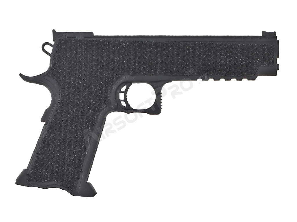 PVC 3D nášivka ve tvaru pistole Hi-Capa - černá [Imperator Tactical]