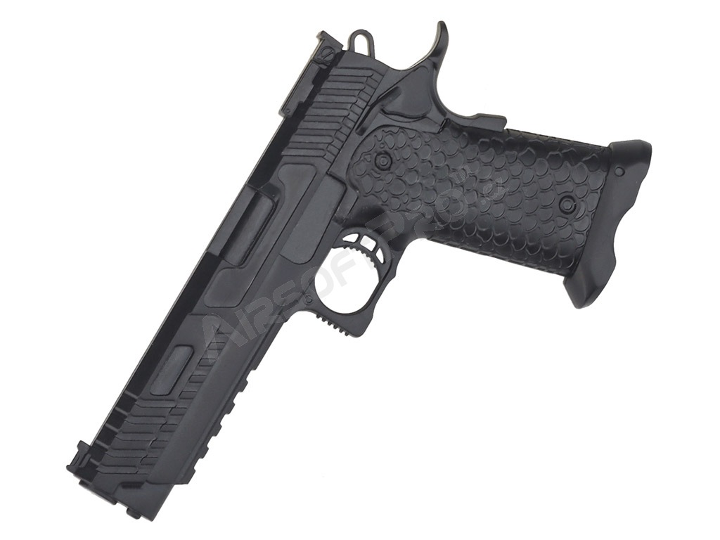 PVC 3D patch in the shape of Hi-capa - black [Imperator Tactical]