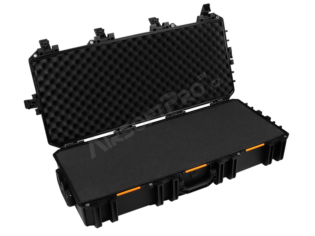 Waterproof rifle hard case STORM 93 cm with PNP foam - Black [Imperator Tactical]