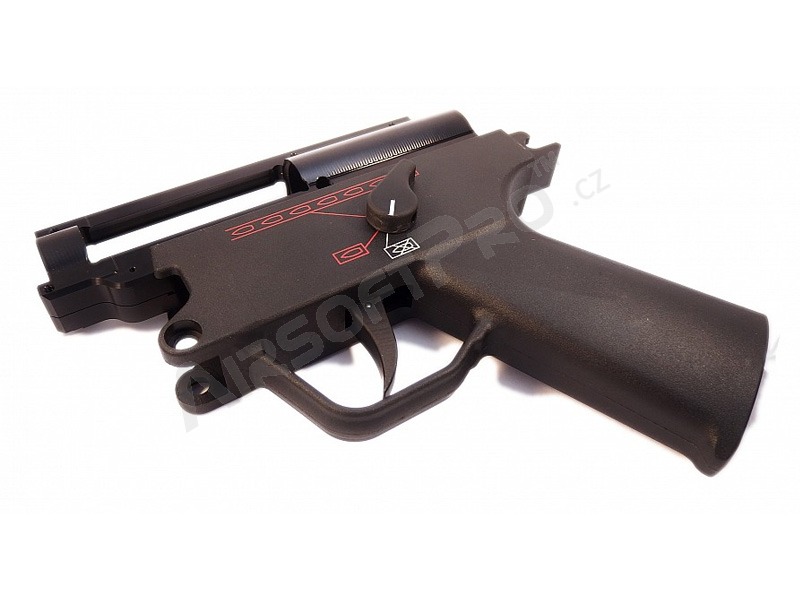 Gâchette MP5 CNC CURVED pour Leviathan V2 - noir [JeffTron]