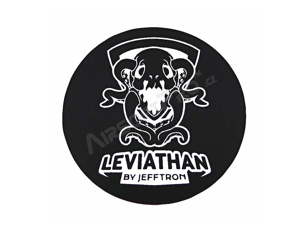 Leviathan samolepka - černá [JeffTron]