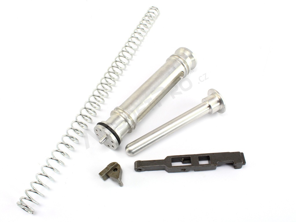 Upgrade set for JG BAR-10 (piston and trigger sear,  spring, piston and spring guide) [JG]
