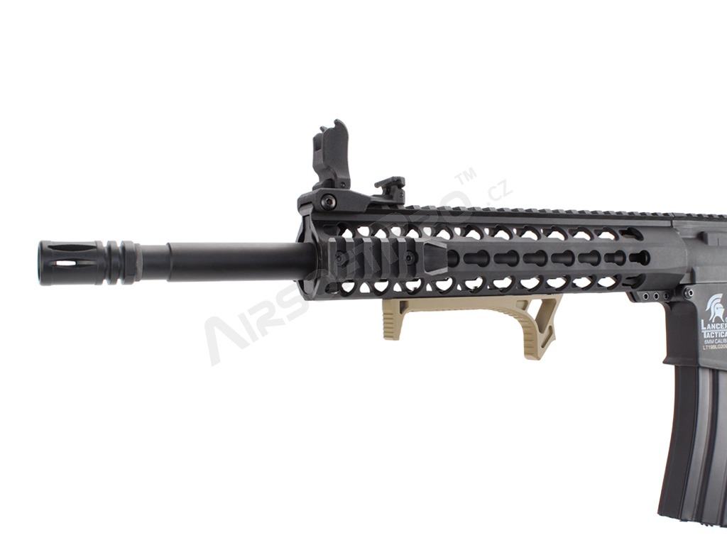 Link Curved Foregrip for KeyMod - silver [JJ Airsoft]