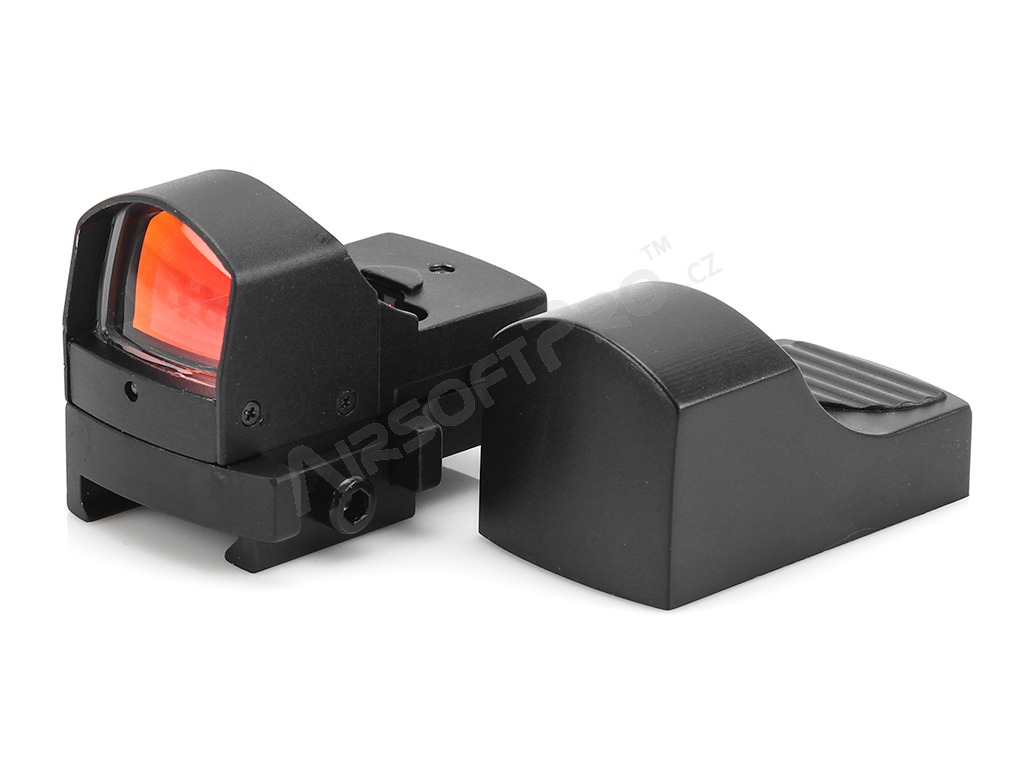 Mini viseur point rouge - noir [JJ Airsoft]