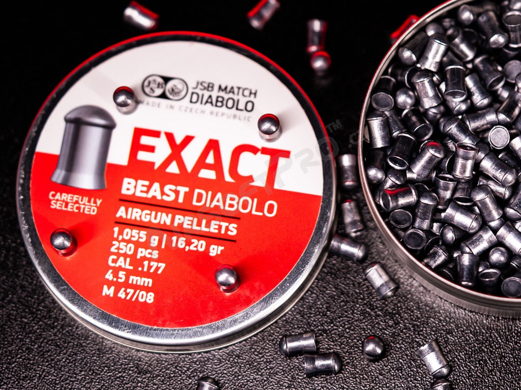 Diabolky EXACT Beast 4,52mm (cal .177) / 1,050g - 250ks [JSB Match Diabolo]