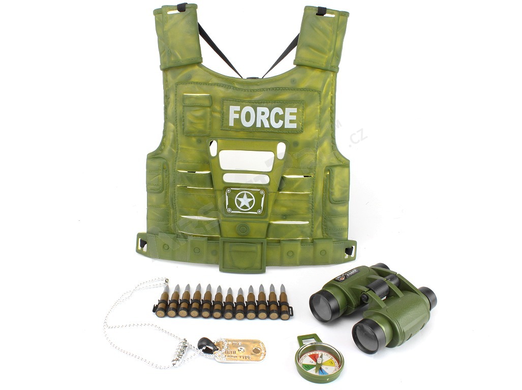 Kids toys tactical vest 5 in 1 []
