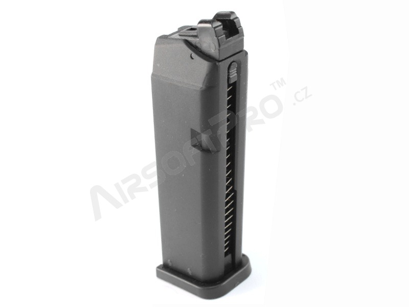 22 rounds gas magazine for KJ Works G series and models KP-17 / KP-18 / KP-13 [KJ Works]