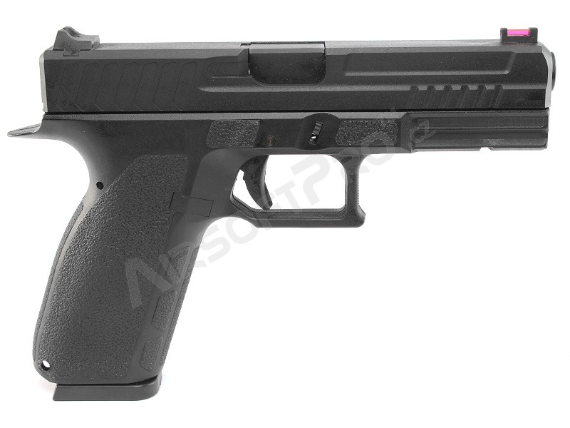 Airsoft pistol KP-13, metal slide, blowback, CO2 - black [KJ Works]