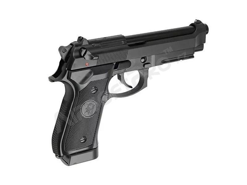 Airsoft pistol M9 A1 - black - full metal, blowback - CO2 [KJ Works]