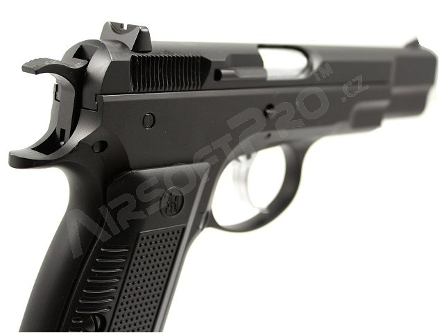 Airsoft pistol KP-09 CZ75 - gas blowback, full metal - version 2 [KJ Works]