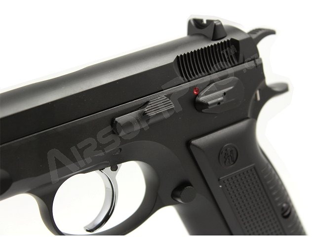Airsoft pistol KP-09 CZ75 - gas blowback, full metal - version 2 [KJ Works]
