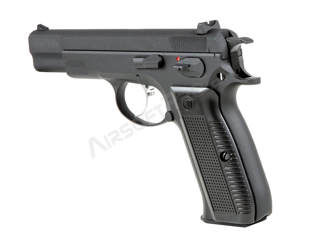 Pistolet airsoft KP-09 CZ75 - gas blowback, full metal - version 2 [KJ Works]