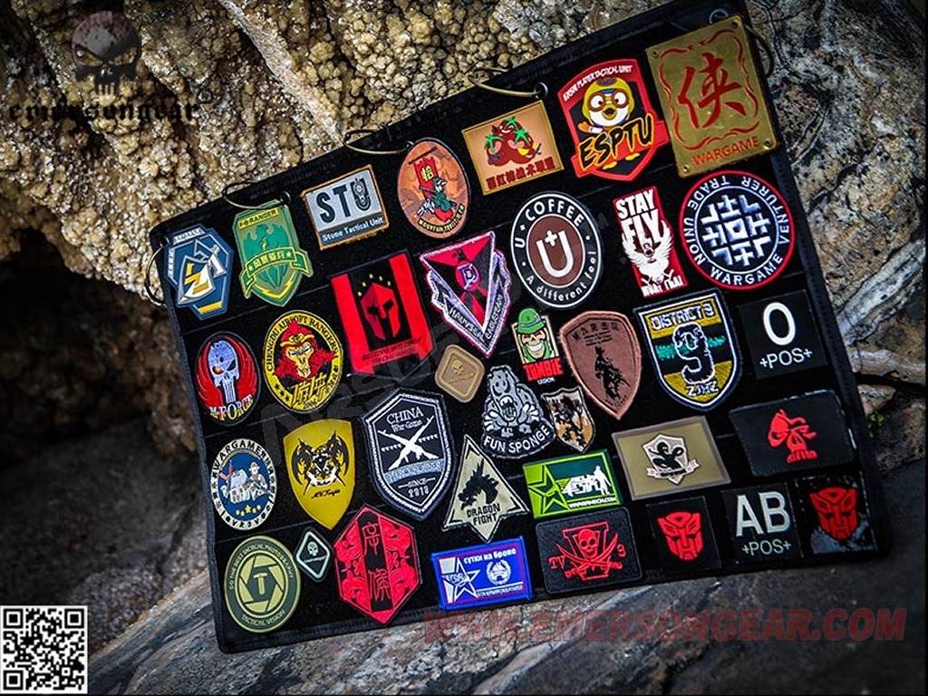 Patch collection book - Black [EmersonGear]