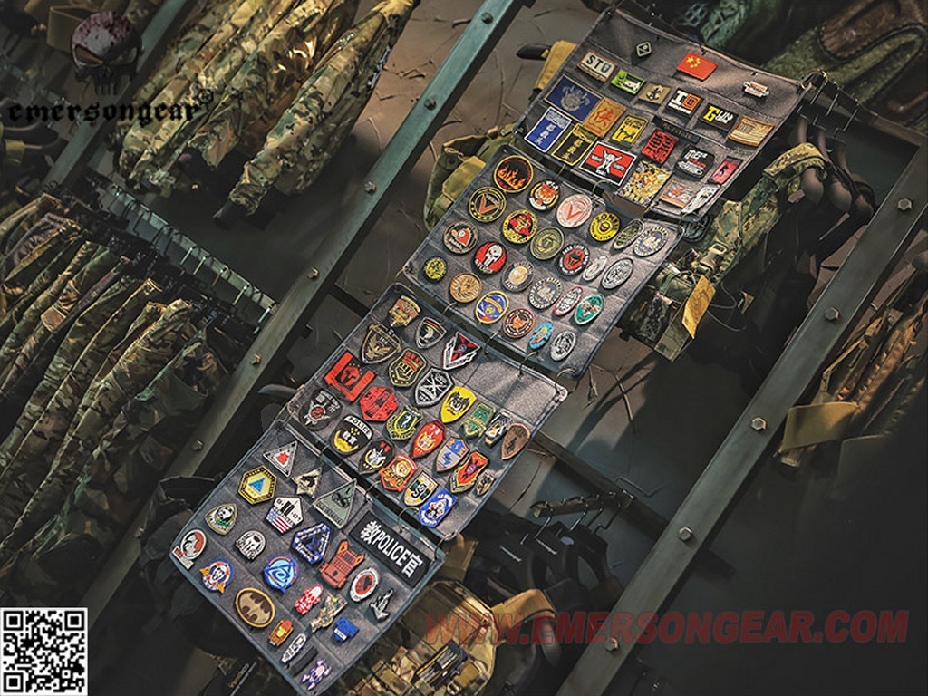 Patch collection book - Olive Drab [EmersonGear]