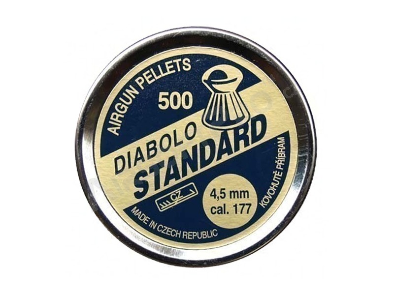 Diabolky STANDARD 4,5mm (cal .177) - 500ks [Kovohute CZ]
