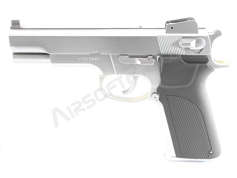 Pistolet airsoft M4505, manuel - argenté [KWC]