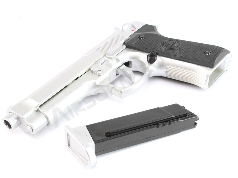 Airsoft spring pistol M92F - silver [KWC]