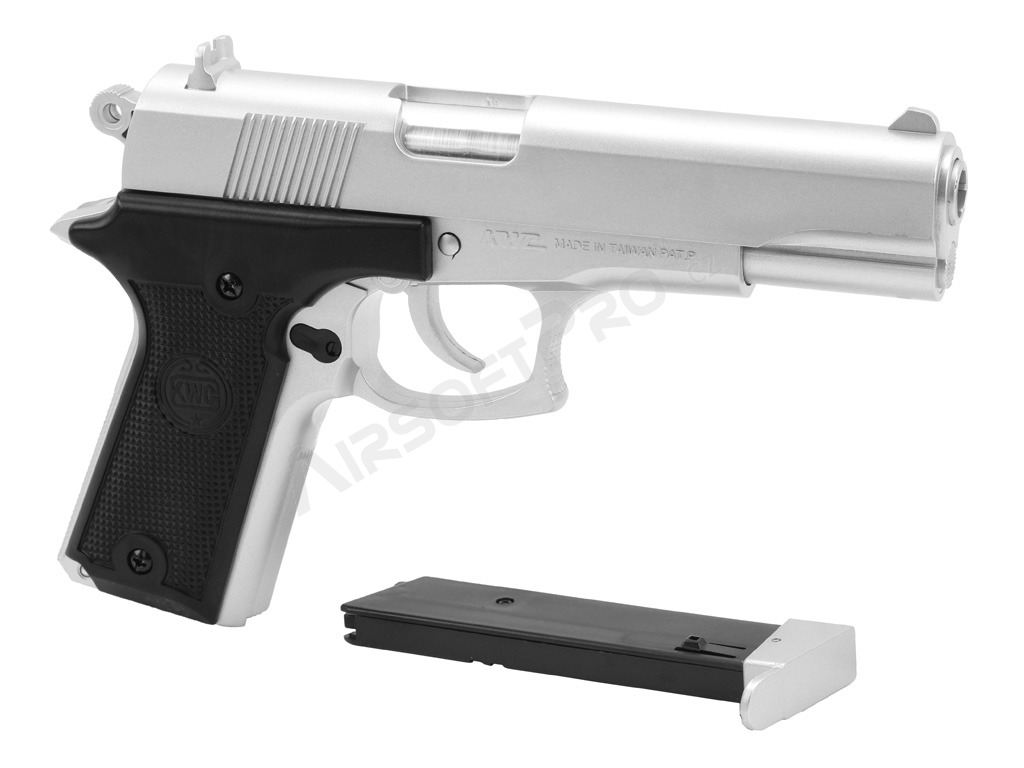 Airsoft spring pistol 1911 EAGLE - silver [KWC]