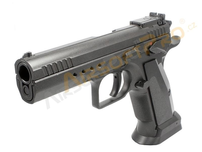 Airsoftová pistole CZ75 Tactical model - celokov, CO2 blowback [KWC]