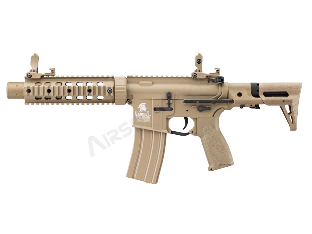 Airsoft rifle M4 PDW-S Sportline (Gen.2) - TAN [Lancer Tactical]