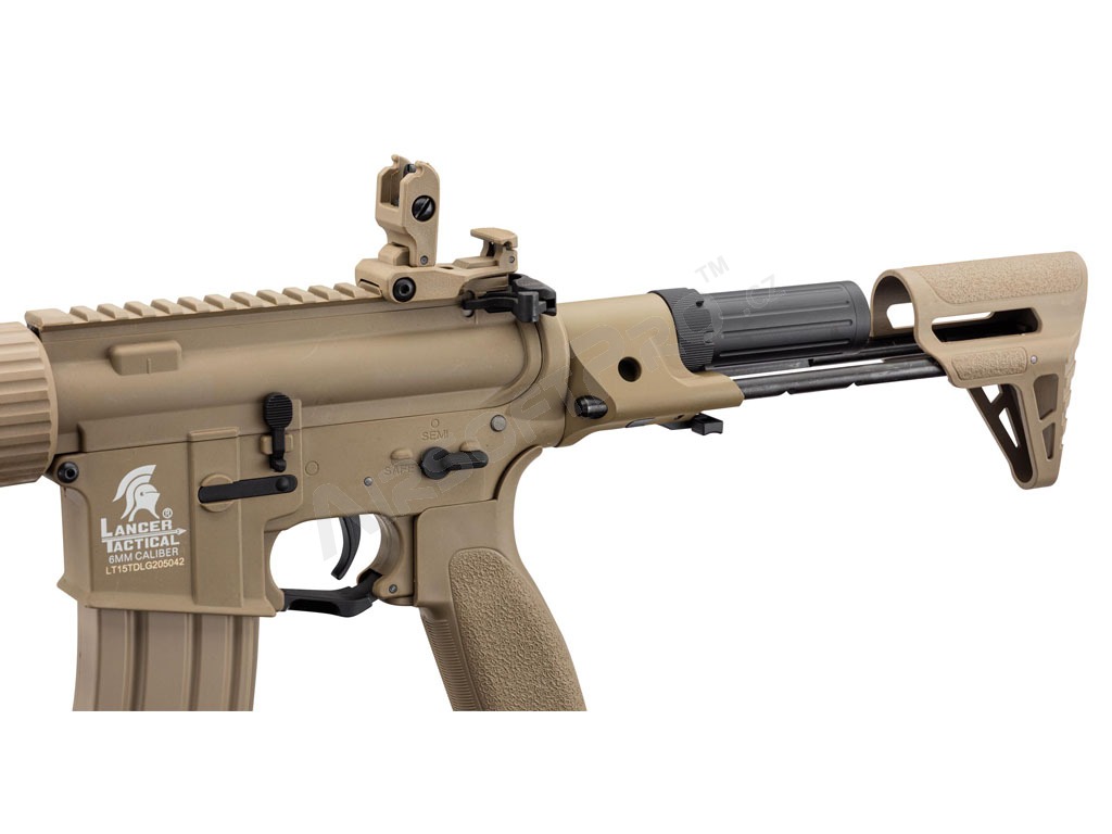 Airsoft rifle M4 PDW-S Sportline (Gen.2) - TAN [Lancer Tactical]