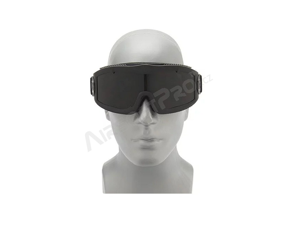 Ochranné brýle AERO Series Thermal, černé - čiré, tmavé, žluté [Lancer Tactical]