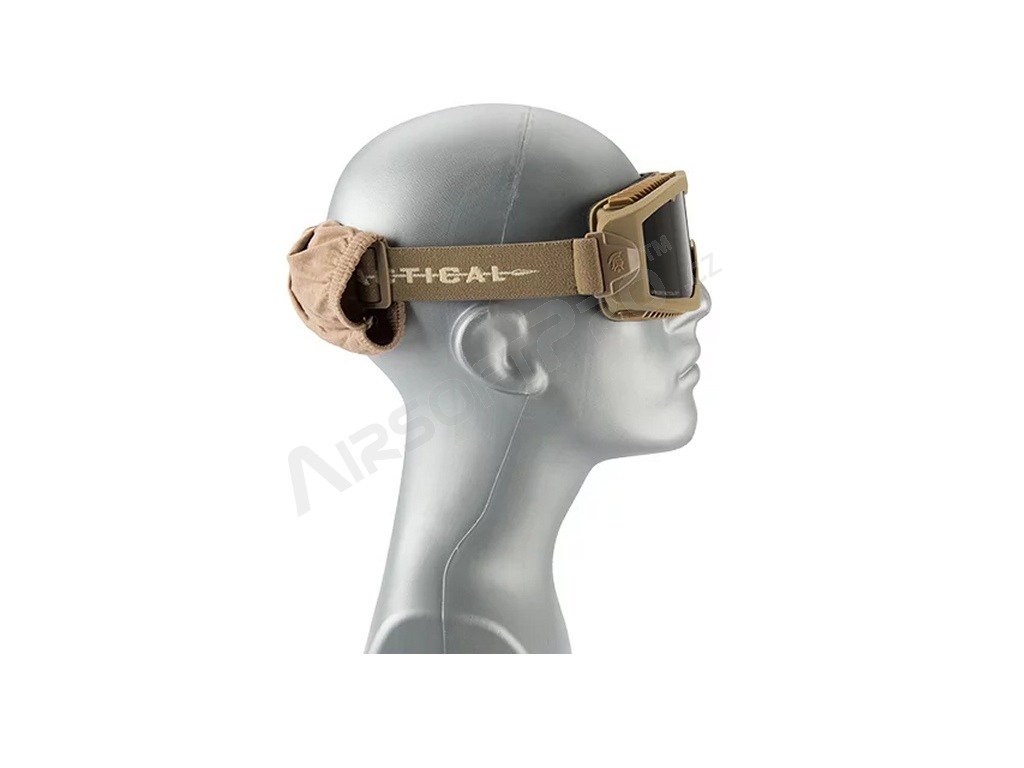 Ochranné brýle AERO Series Thermal, TAN - čiré, tmavé, žluté [Lancer Tactical]