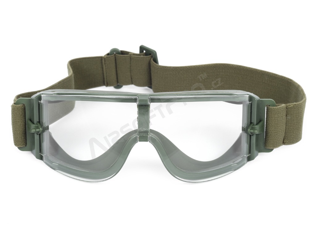 Taktické brýle  ATF čiré - olivové [Imperator Tactical]
