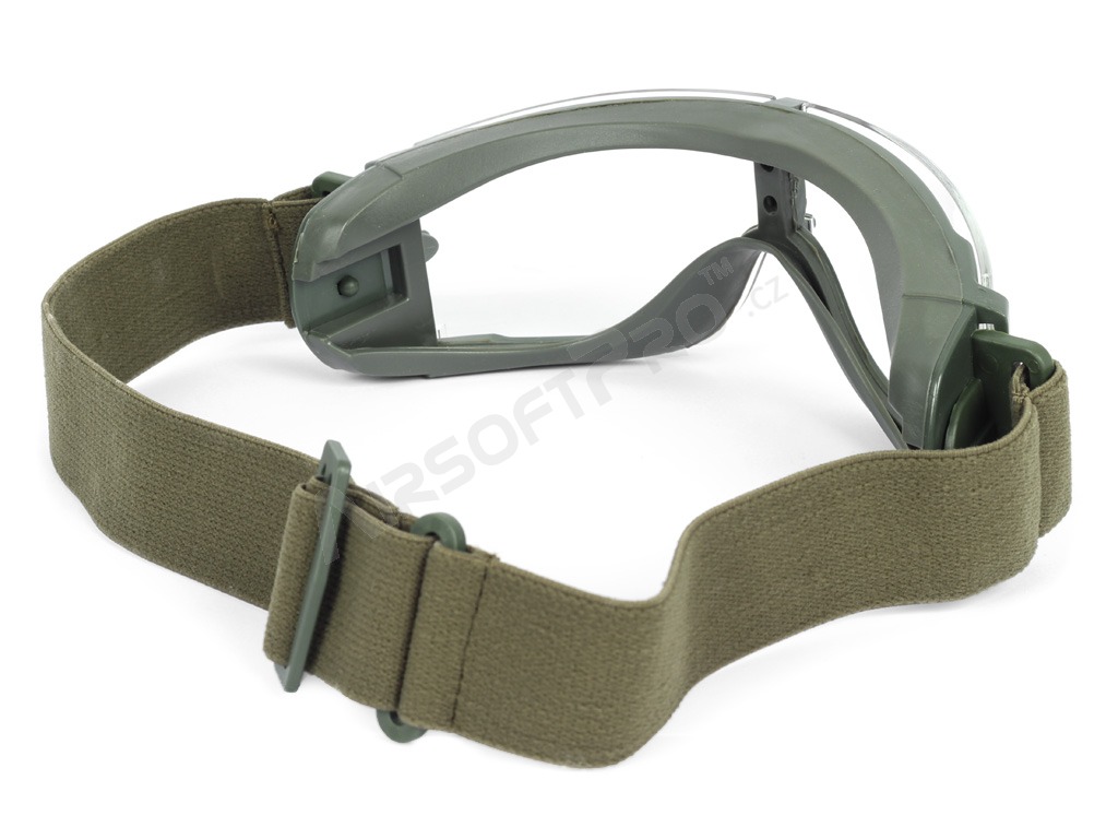 Taktické brýle  ATF čiré - olivové [Imperator Tactical]