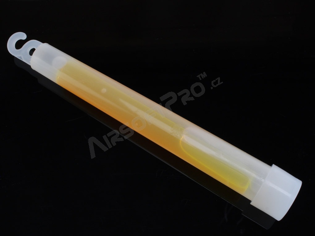 Jednorázový 15cm Lightstick, chemické světlo - oranžová []