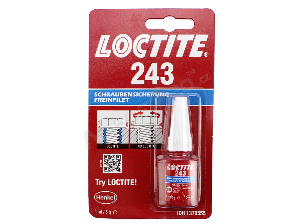 243 Threadlocker (5 ml) - force moyenne [Loctite]