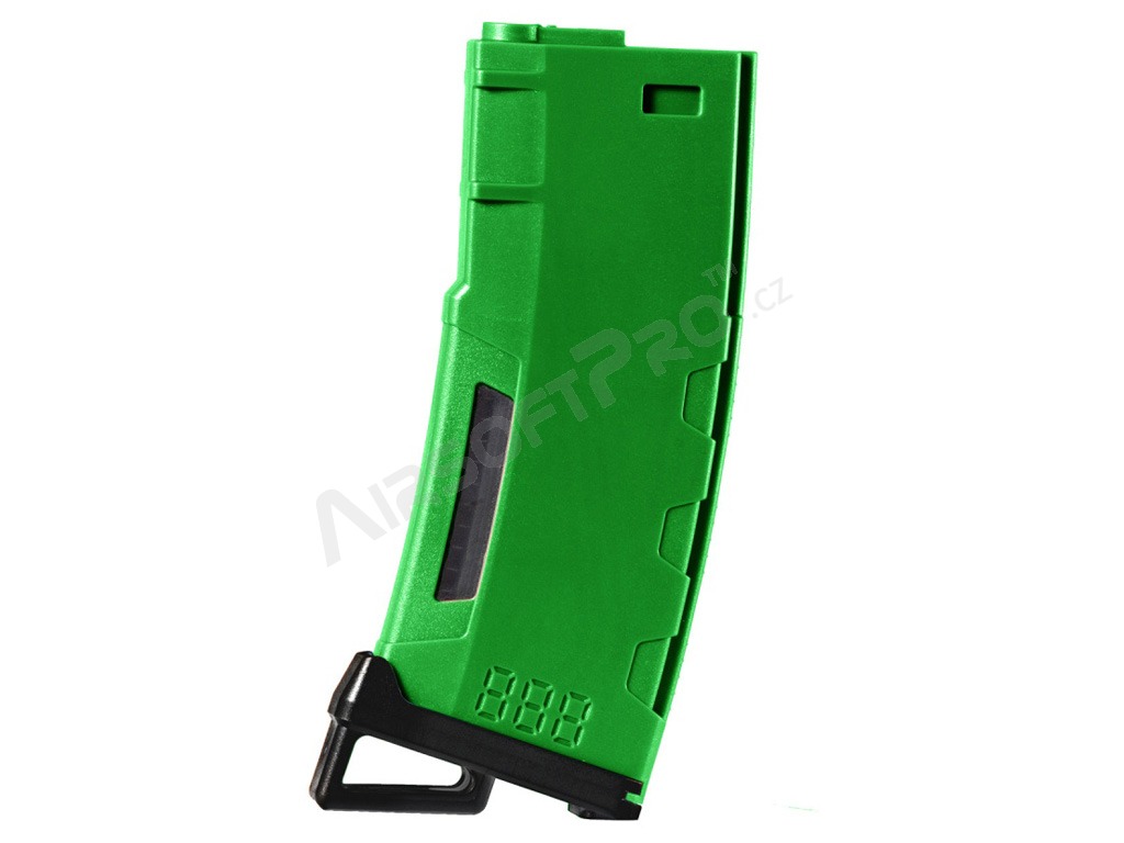 Polymer mid-cap magazine Speed M4 for 130rds - Green [Lancer Tactical]