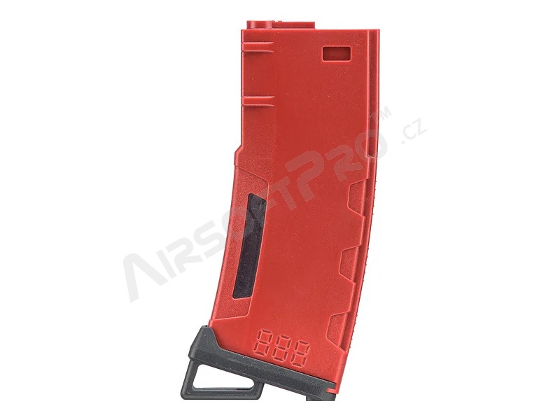 Polymer mid-cap magazine Speed M4 for 130rds - Red [Lancer Tactical]