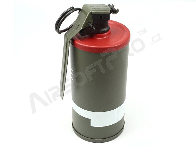 Dummy M18 Smoke Grenade - BB container, red [A.C.M.]