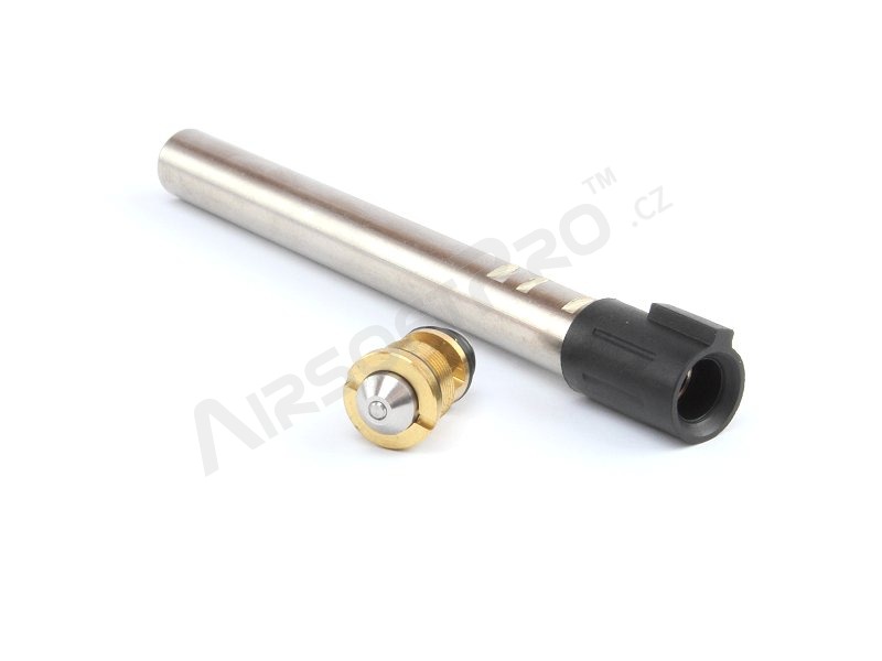 91mm inner barrel with high-flow valve for WE and Marui GBB pistols [Maple Leaf]