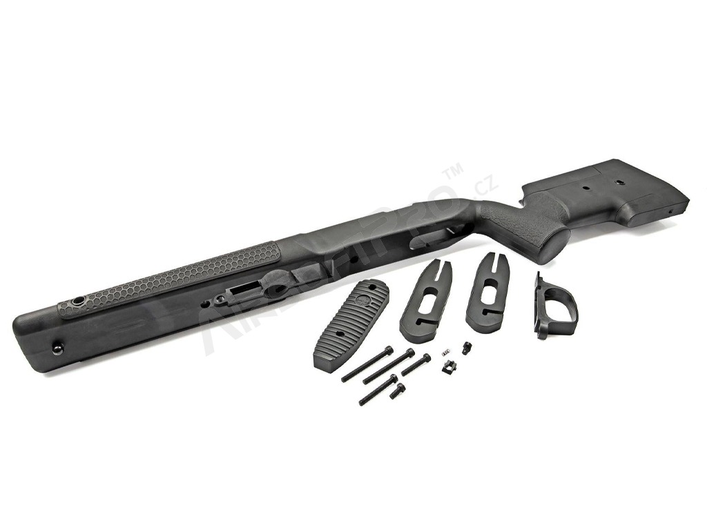 MLC-S1 Rifle stock for VSR-10 - black [Maple Leaf]