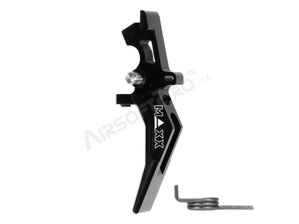 CNC Aluminum Advanced Speed Trigger (Style B) for M4 - black [MAXX Model]