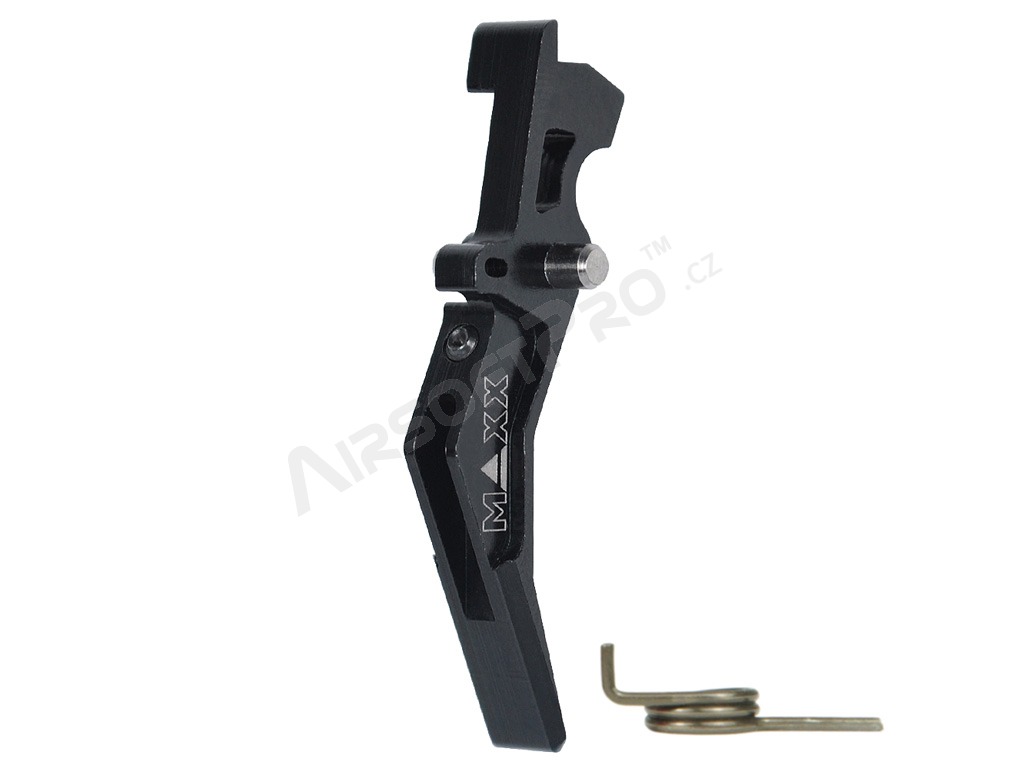 CNC Aluminum Advanced Trigger (Style B) for M4 - black [MAXX Model]