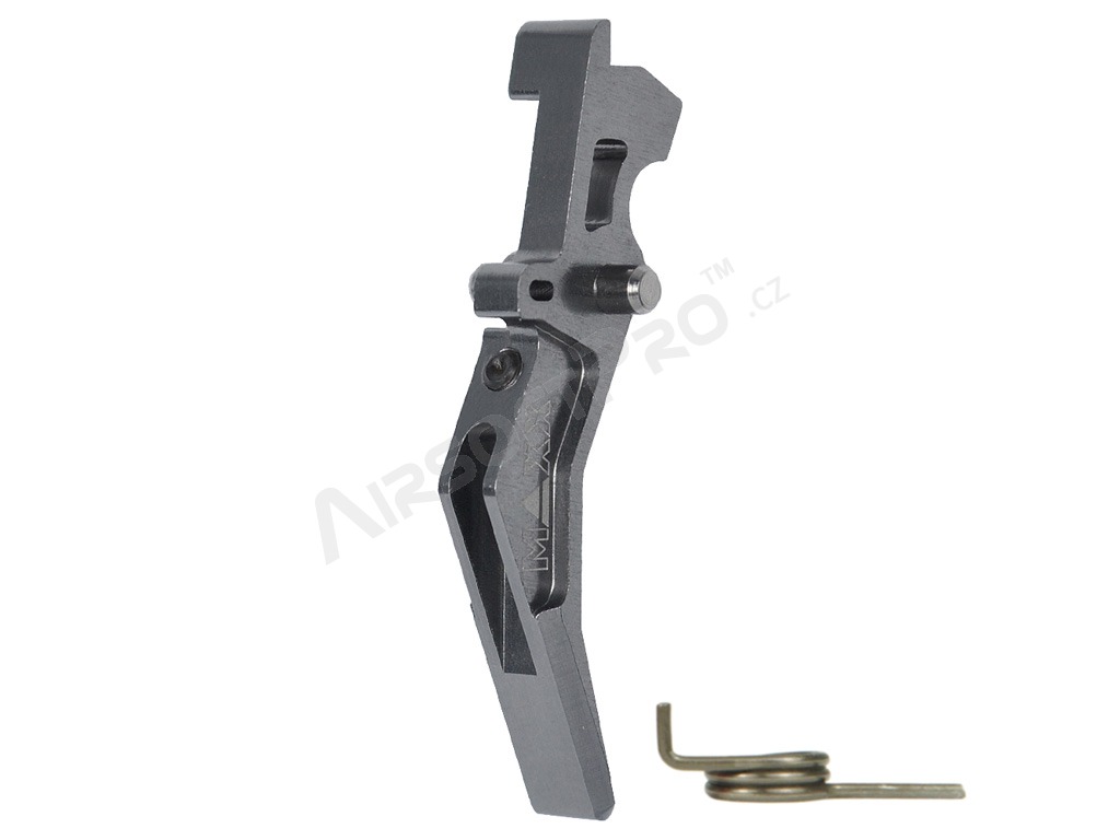 CNC Aluminum Advanced Trigger (Style B) for M4 - titan [MAXX Model]