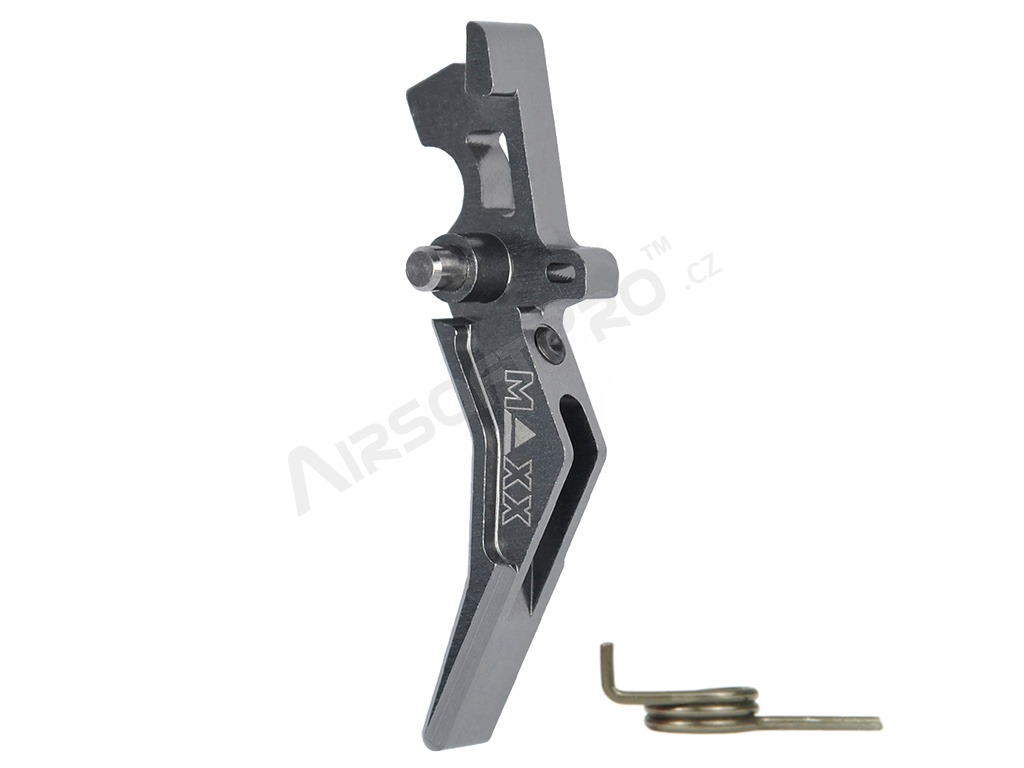 CNC Aluminum Advanced Trigger (Style B) for M4 - titan [MAXX Model]