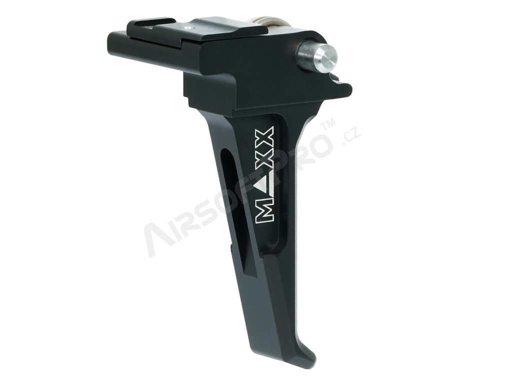 CNC Aluminum Advanced Speed Trigger (Style E) for EVO-3 - black [MAXX Model]