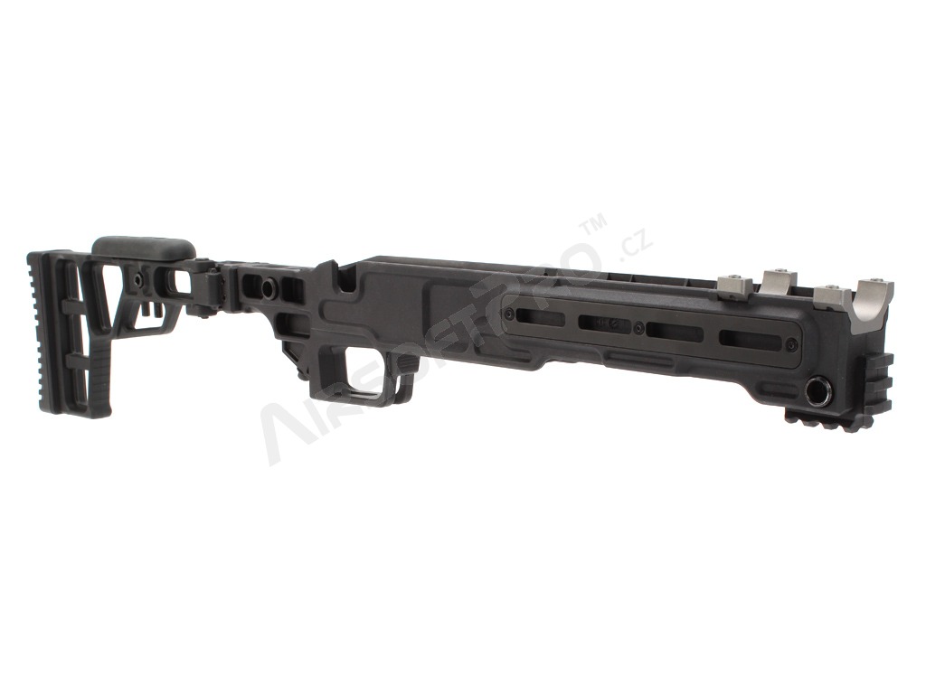 MLC-S2  Skeleton Tactical folding chassis for VSR-10 - black [Maple Leaf]