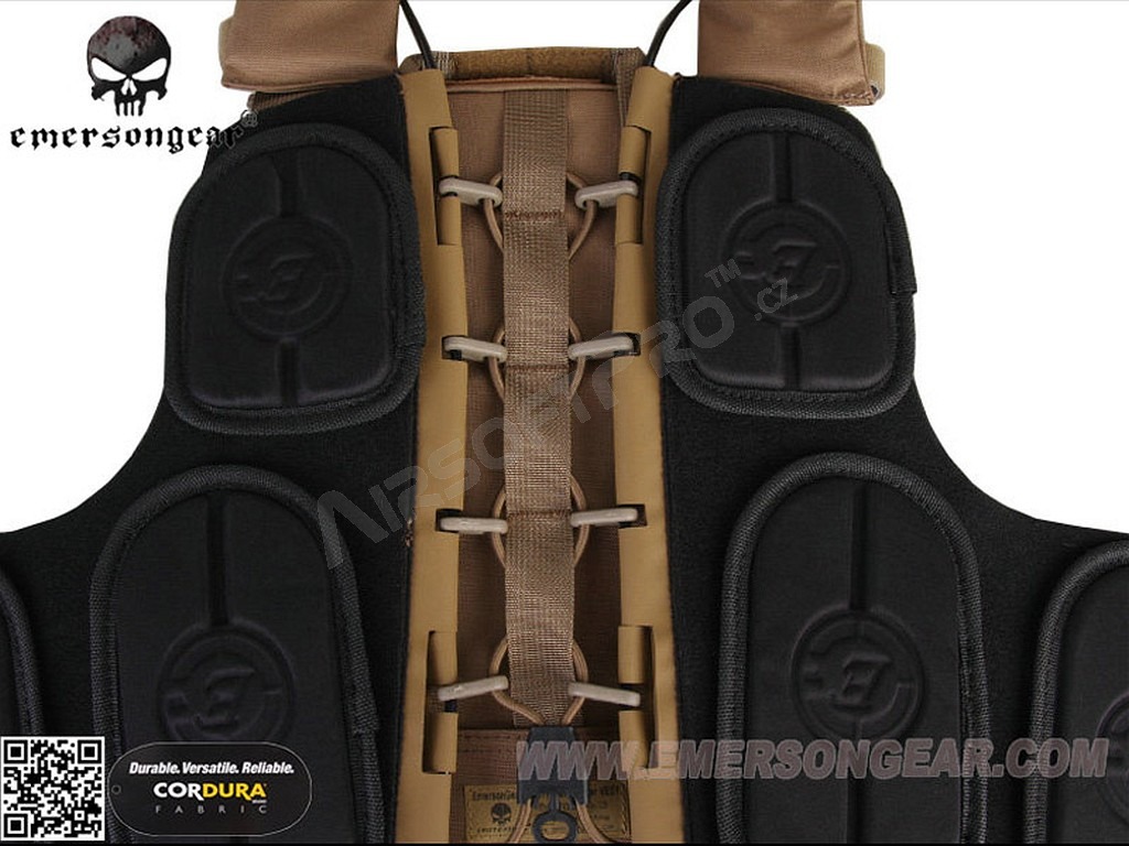 NCPC Tactical Vest - Coyote Brown [EmersonGear]