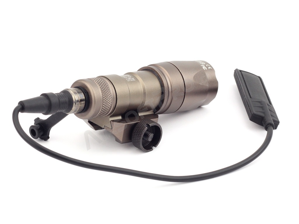 M300A Mini Scout LED tactical flashlight with the RIS mount - Dark Earth [Night Evolution]